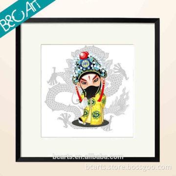 Traditional chinese opera oil painting